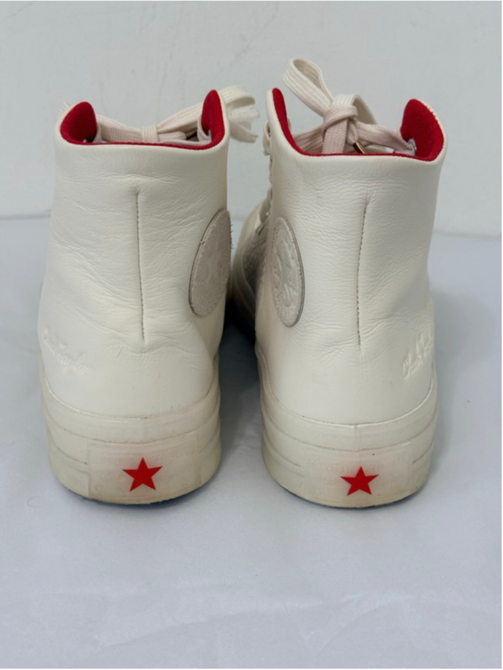 Converse Chuck 70 Marquis Year of the Rabbit Sneakers Sz 5 Egret/Red/White EUC - Picture 4 of 15